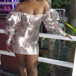 Off the shoulder dress